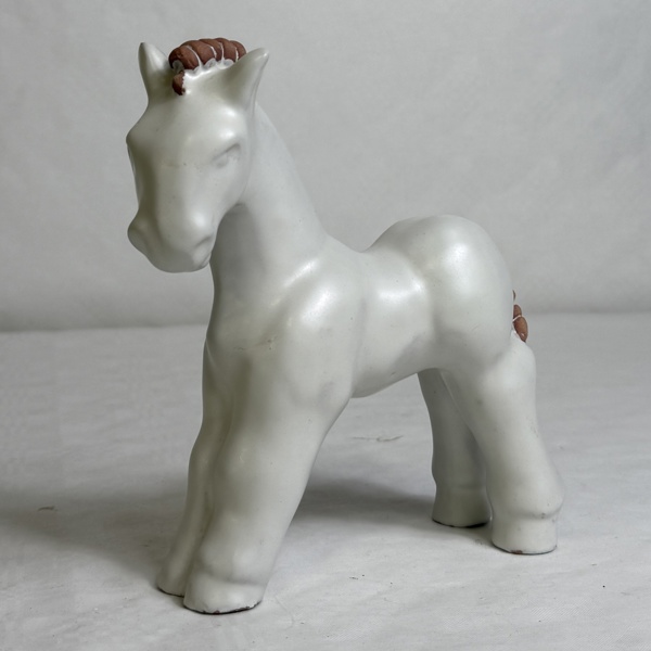 Vicke Lindstrand. Hästfigurin, Upsala Ekeby.