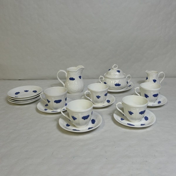 Kaffeservis, Blå Blom, Gustavsberg.