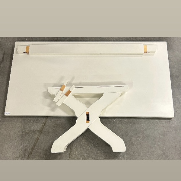 Bockbord, 1900 tal, bemålat.