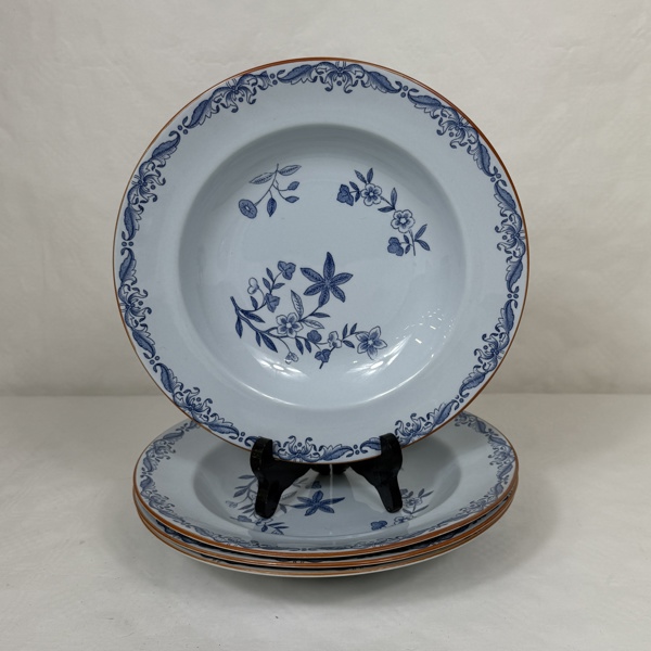 Tallrikar, 6 st, "Ostindia", Rörstrand.