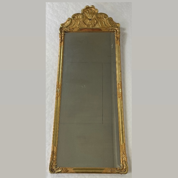 Spegel, förgylld, rokokostil, 1900-tal.