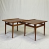 Grete Jalk. Soffbord, ett par, teak, Glostrup Möbelfabrik Denmark 1950/60-tal.