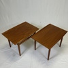 Grete Jalk. Soffbord, ett par, teak, Glostrup Möbelfabrik Denmark 1950/60-tal.