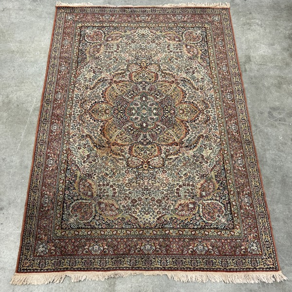 Matta, handknuten, orientalisk.