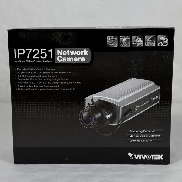 Övervakningskamera, Vivotek, IP7251.