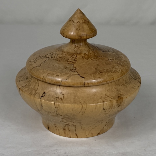 Oskar Johansson. Ask med lock, Hästveda, 1900-talets mitt.