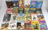 Serietidningar, 24st, bla TinTin.