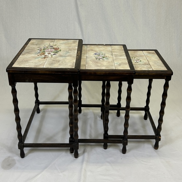 Satsbord, 3 delar, 1900-tal.