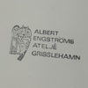 Albert Engström. Litografi, "Midsommar 1904", Albert Engströms Ateljé, Grisslehamn.