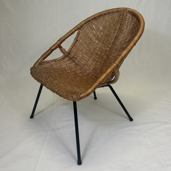 Kerstin Hörlin-Holmqvist. Tillskriven. Karmstol, rotting, 1950/60-tal.