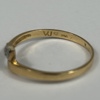Ring, 18k guld med stenar.