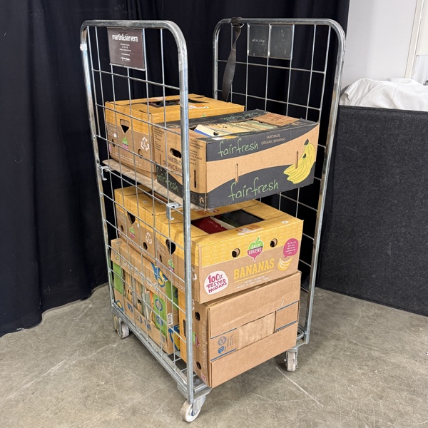 Parti stenkakor, 8 lådor.