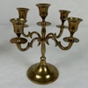 Kandelabrar, 2st, mässing, 1900-tal.