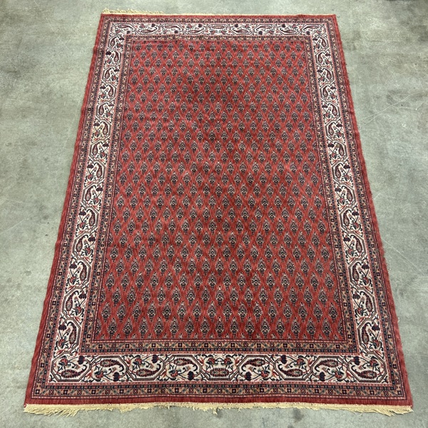 Matta, handknuten, orientalisk.