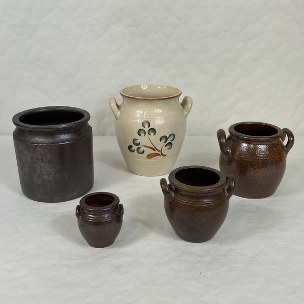 Krus, 5st, Gustavsberg, Höganäs & Raus.