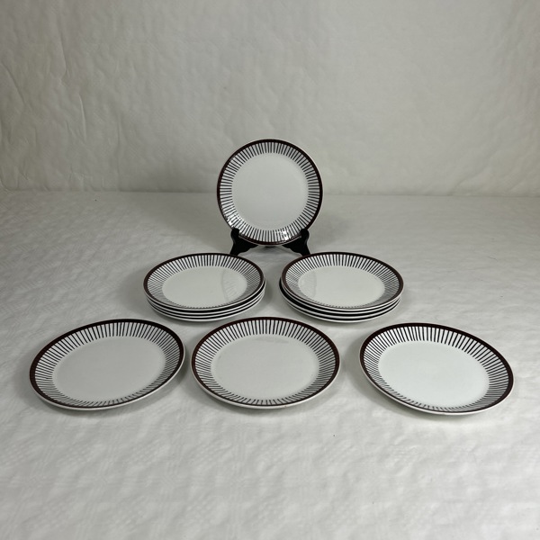 Stig Lindberg. Fat, 12st, "Spisa Ribb", Gustavsberg.