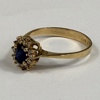 Ring, 18k guld med diamanter.