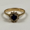Ring, 18k guld med diamanter.