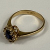 Ring, 18k guld med diamanter.
