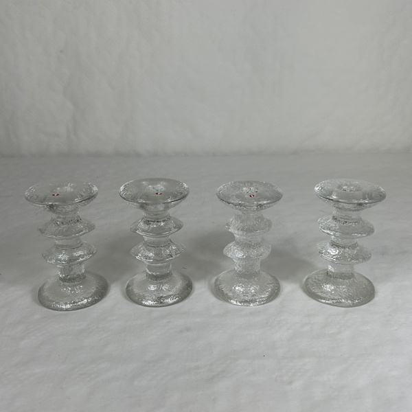 Timo Sarpaneva. Ljusstakar, 4st, Iittala.