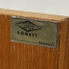 Mindre skåp, teak, "Sonett", JHM, Tenhult, 1900-talets mitt.