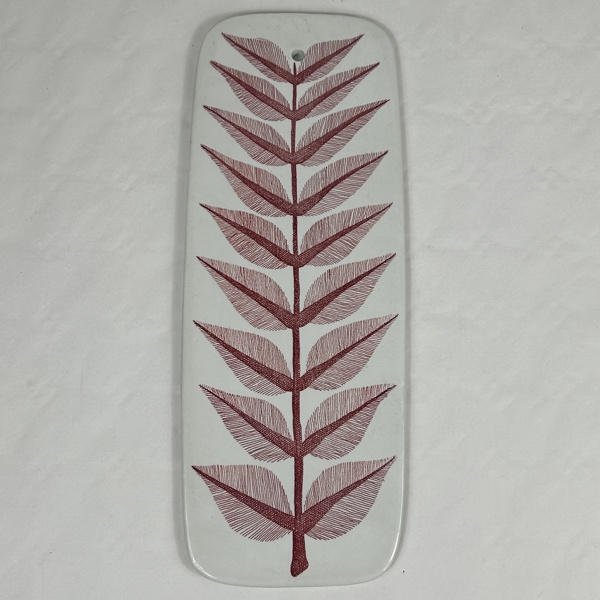 Stig Lindberg. Skärbräda, Quick Plate "Tabac", Gustavsberg, 1900 tal.