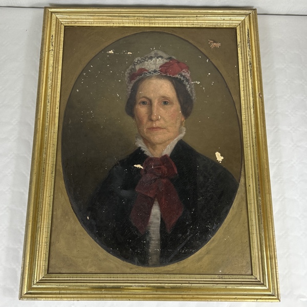 Oidentifierad konstnär. Olja på duk, 1800 tal.