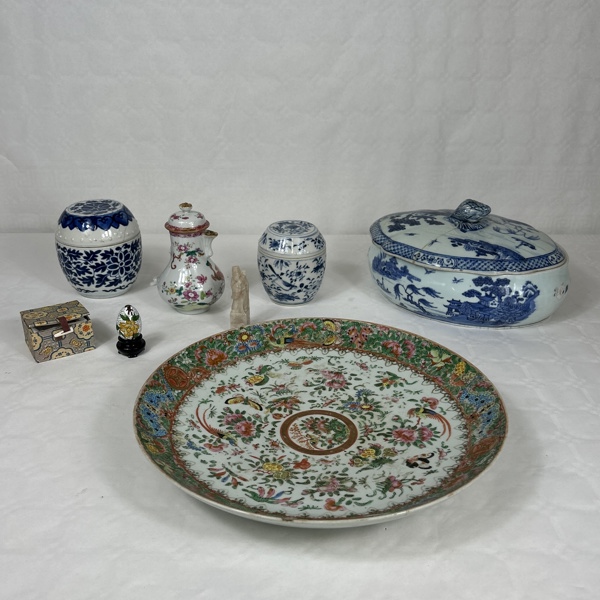 Diverse orientaliskt, 7 delar.