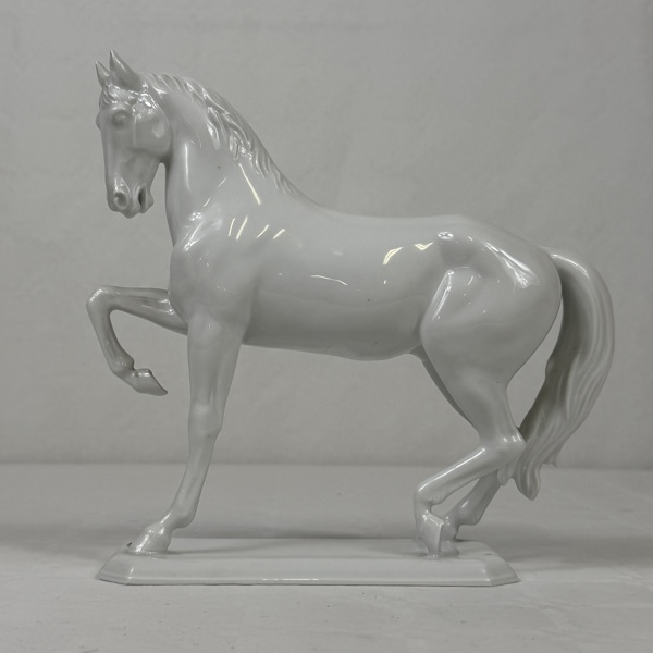 Skulptur, häst, Rosenthal, 1900-tal.