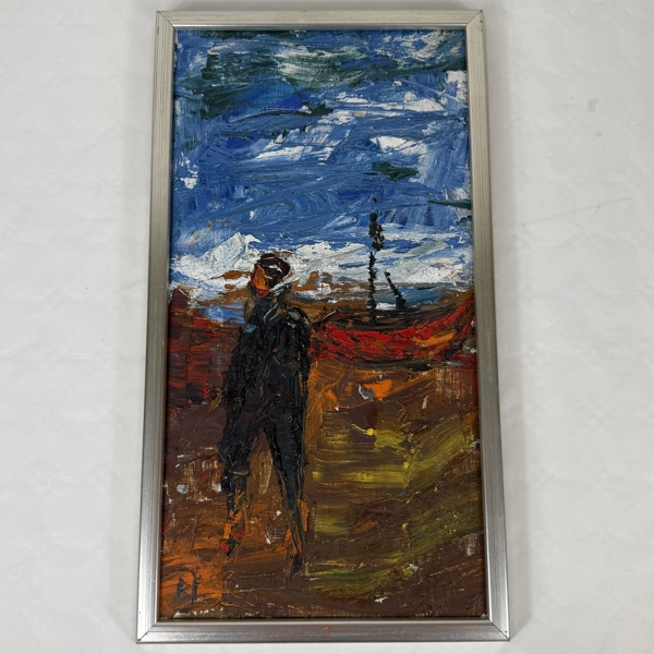 Ragnar Johansson. Olja på duk, signerad.