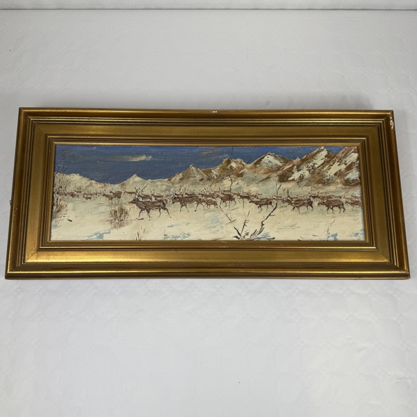 Oidentifierad konstnär. Olja på duk.