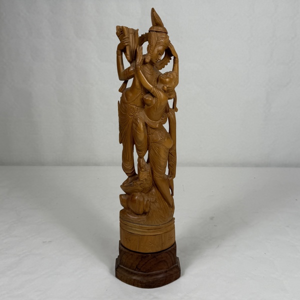 Skulptur, trä, orientalisk.