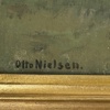 Otto Nielsen. Olja på duk, signerad.