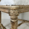 Stol, gustavianskt Stockholmsarbete, märkt med Stockholms stolmakarämbetes sigill, 1700-tal.
