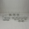 Göran Wärff. Glasservisdelar, 20 delar, Kosta Boda och Iittala.