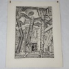 Roger Vuillard. Etsning, "Simson I Dagons tempel", singerad och numrerad 135/200.