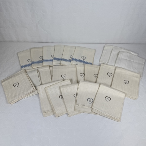 Hemvävda handdukar, 23st.