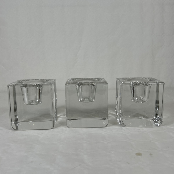 Göran Wärff. Ljuslyktor, 3st, Kosta.