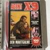 Serietidningar, bla "Agent X9", 1900-tal.