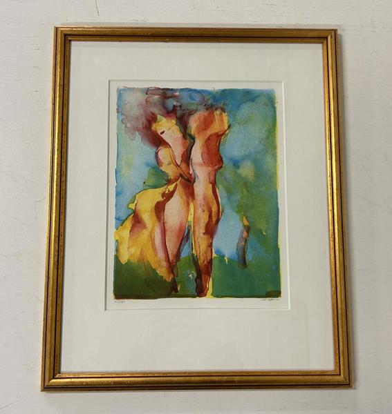 Färglitografi, Elisabeth Jansson, 232/291