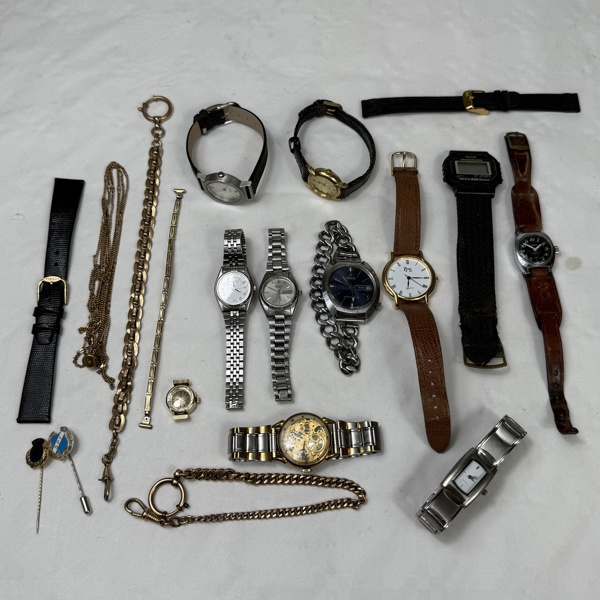 Bijouterier och armbandsur.