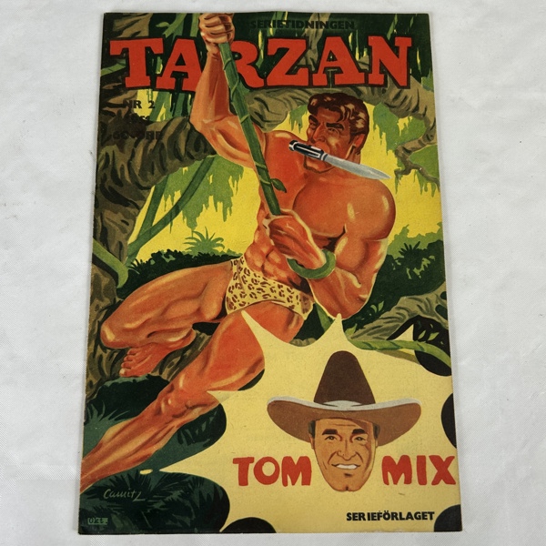 Serietidning, "Tarzan", Nr 2, 1951.