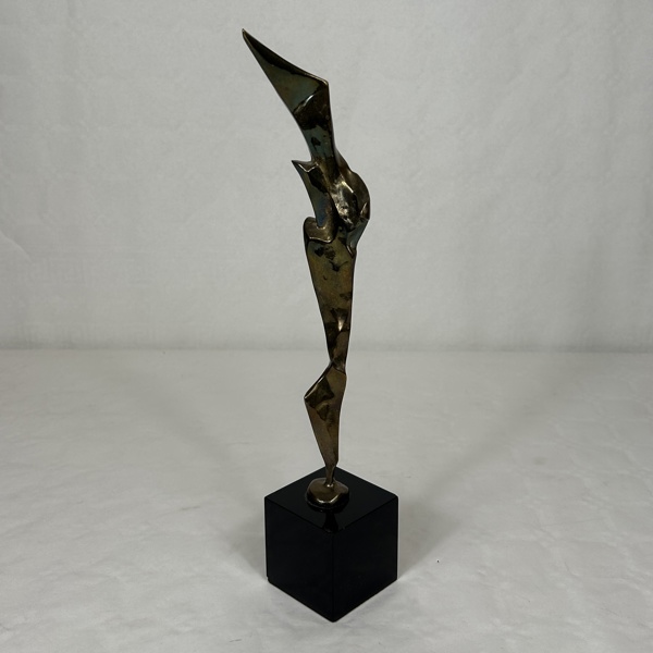 Paul Braslow. Skulptur, brons, signerad.