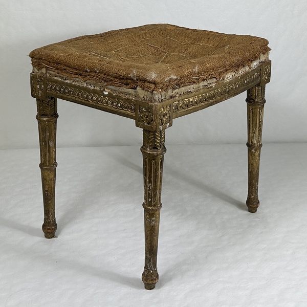 Carl Johan Wadström. Taburett, gustavianskt stockholmsarbete, 1700-tal.