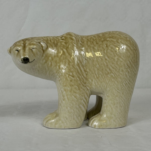 Lisa Larson. Figurin, Isbjörn, Gustavsberg.