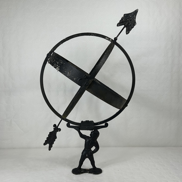 Solur, gjutjärn/smide, 1900-tal.