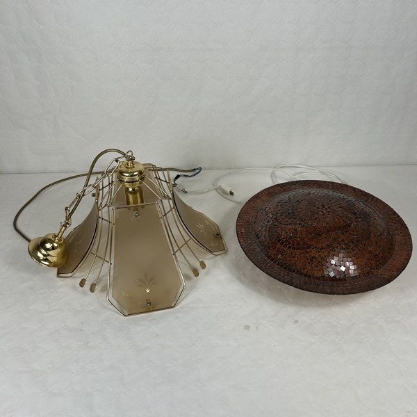 Vägg- och taklampa, 1900-tal.