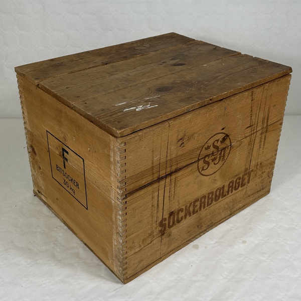 Trälåda, "Sockerbolaget", 1900-tal.