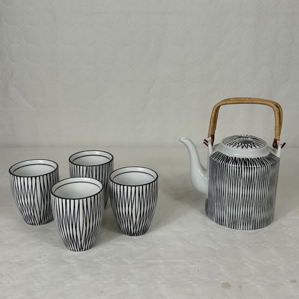 Tekanna samt koppar, 5 delar, Tokyo Design.