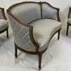 Salongsgrupp, 5 delar, gustaviansk stil, Frankrike, 1900 talets mitt.